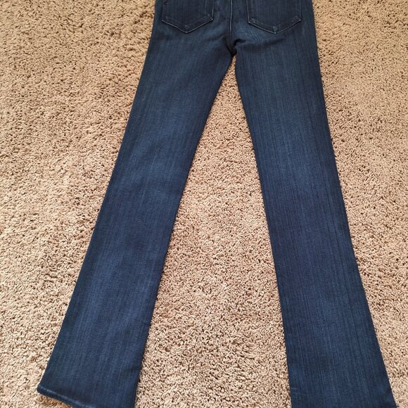 PAIGE Manhattan Jeans - Dark Blue - Picture 6 of 9